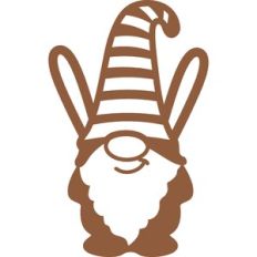 gnome with bunny ears