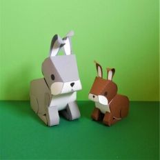 3D Bunny and Bunny Treat Box