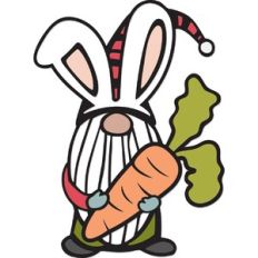 Easter Bunny Gnome