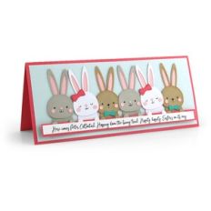 Slimline Easter Bunny Card