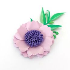 Flower 120 with foliage
