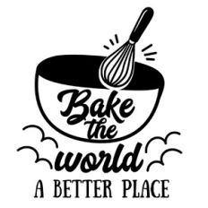 Bake the world a better place