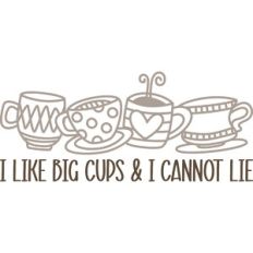 i like big cups and i cannot lie