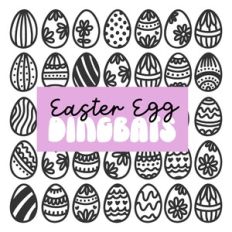 BFC Easter Egg Dingbat Font
