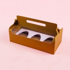 Box for 3 truffled easter eggs 50GR