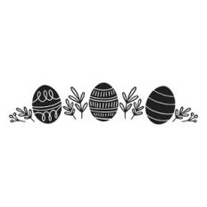 Easter Egg Border