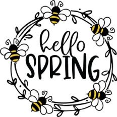 Spring Bee Wreath