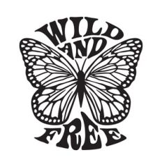 Wild and Free Butterfly
