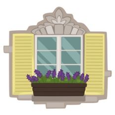 Outside Window with Planter Box