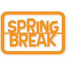 spring break card