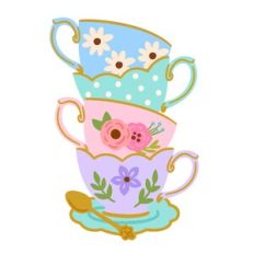 Stack of Teacups