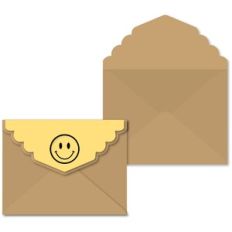 Env A2 Smiley Face Flap
