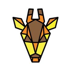 Giraffe Head Printable