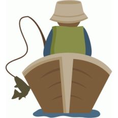 man fishing