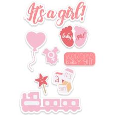 It’s a girl Stickers