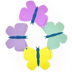 3D Butterfly Garland