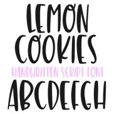 Lemon Cookies Font