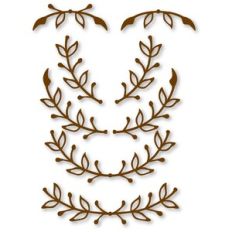 Flourish Collection Leaves Arches Sprigs