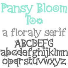 PN Pansy Bloom Too