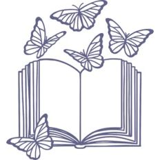 book with butterflies