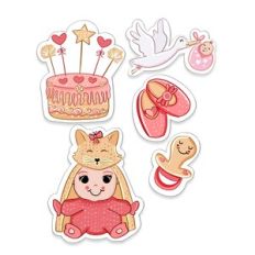 Baby girl stickers