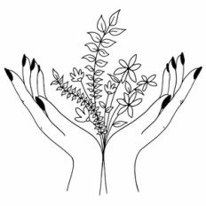 Floral Hands
