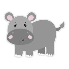 Little hippo