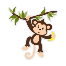 Monkey on a branch