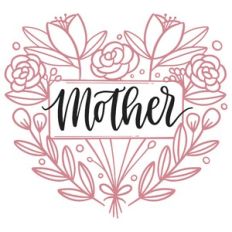 Floral Mother Heart Bouquet