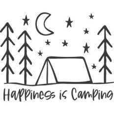 Happiness is Camping