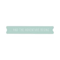 And The Adventure Begins