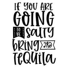 If you are going to be salty bring the tequila