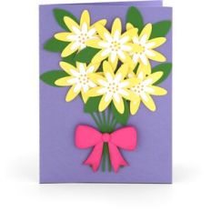A7 Flower Card