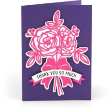 A7 Delicate Flower Card