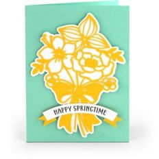 A7 Delicate Flower Card