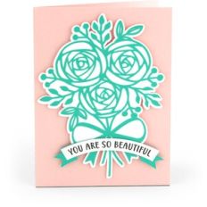 A7 Delicate Flower Card