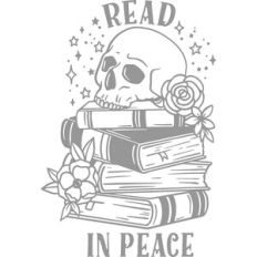 read in peace floral