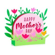 Mothers Day Layered Florals Box Card