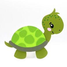 Little turtle - with paper