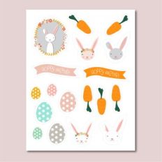 Hoppy Easter Sticker Pack