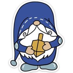Hanukkah Gnome Sticker