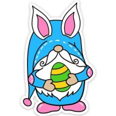 Easter Gnome Sticker