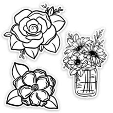 Flower Stickers