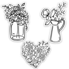 Flower Stickers