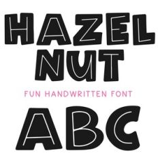 Hazelnut Font