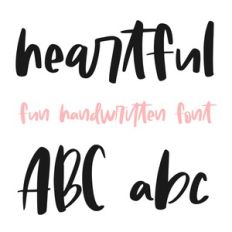 Heartful Font