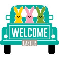 Welcome Easter Truck