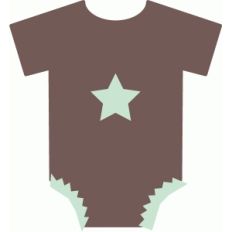 echo park star onsie