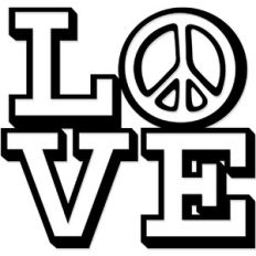 Love and Peace Sign