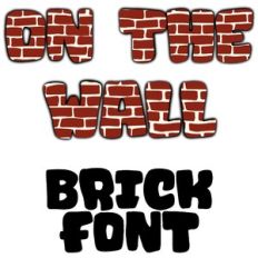 On The Wall Font